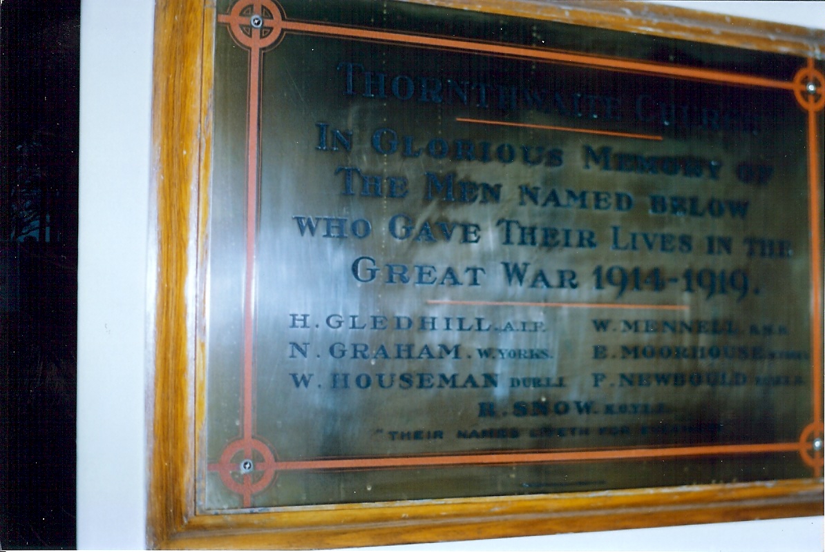 Memorial Plaque