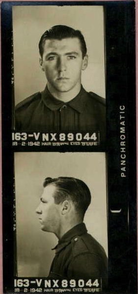 Identity photographs in Service Record